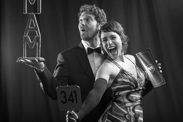 glamorous photobooth at event